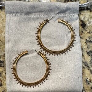 Gold Hoop Earrings